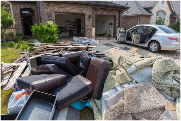 Furniture Flood Damage Cleanup and Hauling Florida