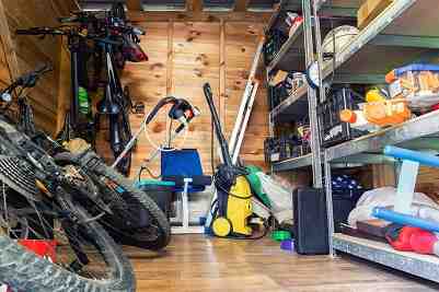 Shed Cleanout and Organization